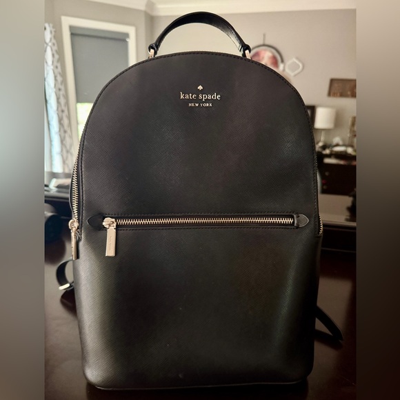 Kate Spade Black Textured Bag - Picture 1 of 5